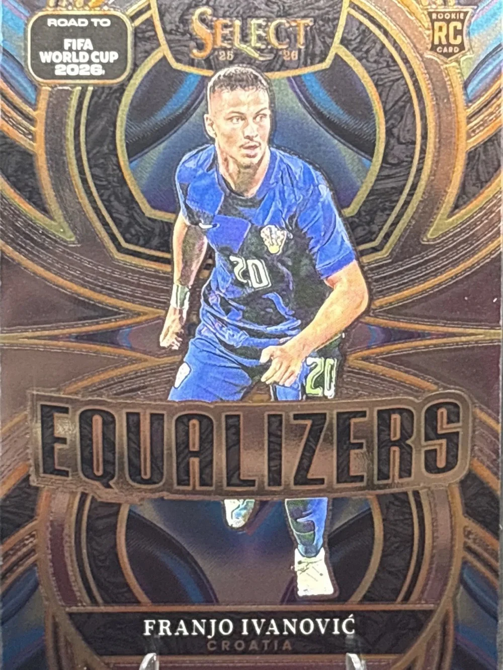 Panini Select Equalizers Franjo Ivanović Rookie Soccer Card